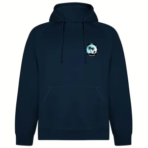 Sudadera Orgánica con capucha SOULSET PALMTREES Unisex Marino
