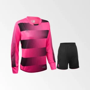 SET ARQUERO FOUR CATANIA MUJER FUCSIA/NEGRO XL