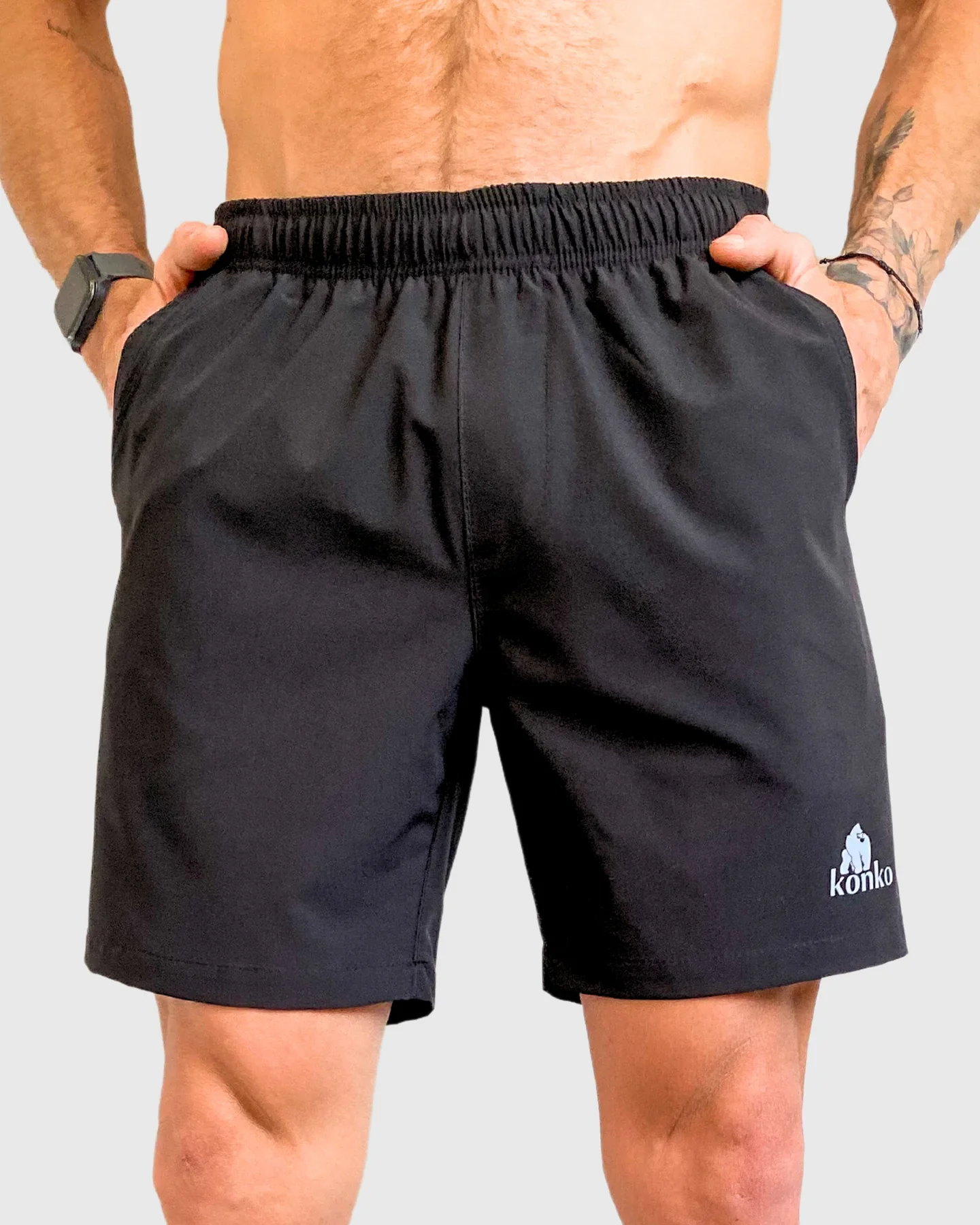 Short flex Konko clasico negro - Imagen 3