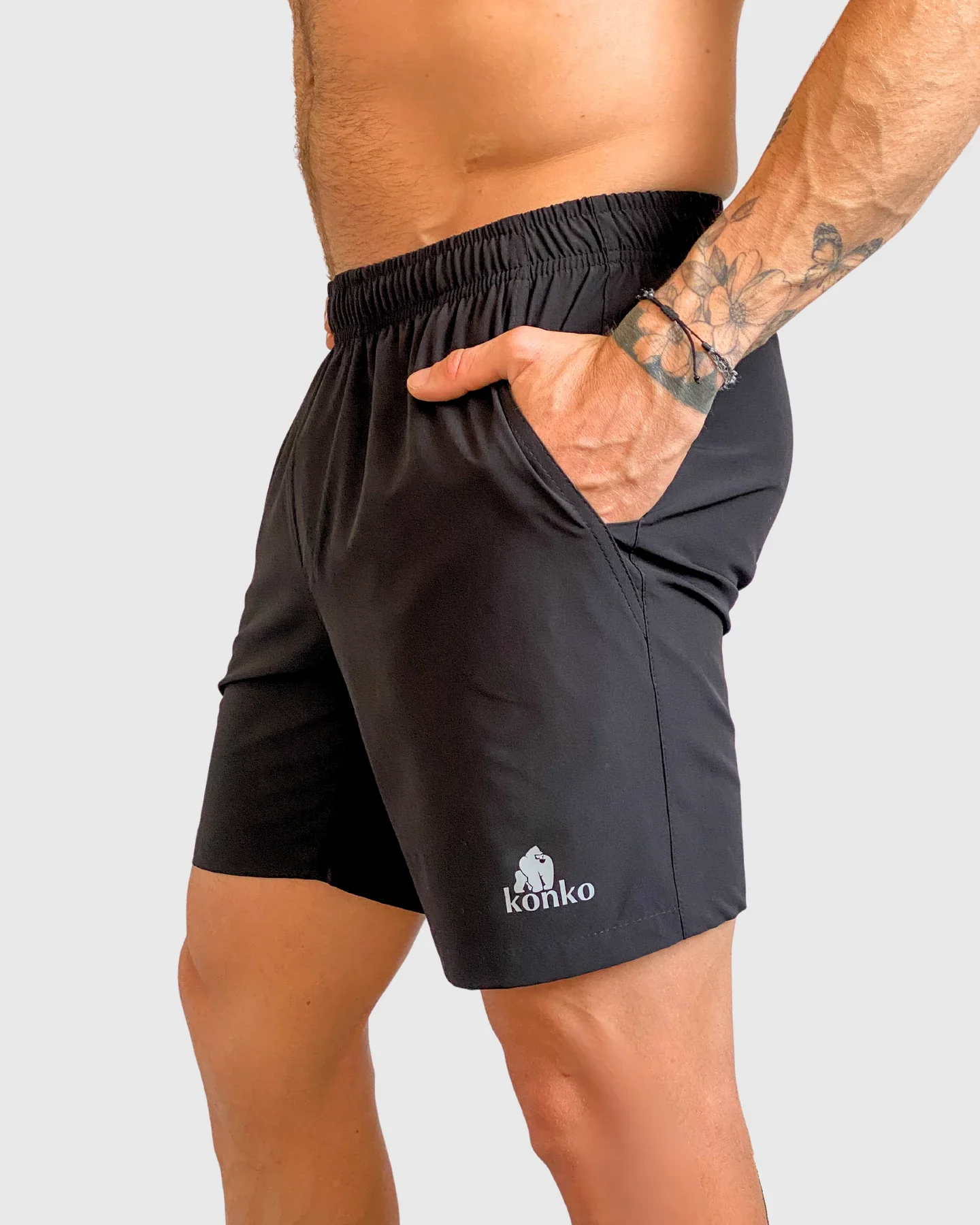 Short flex Konko clasico negro - Imagen 4