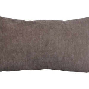 Cojín Rústico Liso Granate