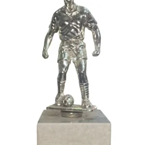 TROFEO FUTBOL PLATA 15CM