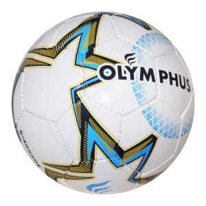 Balón Futbol Olymphus Attack N°5 blanco/azul