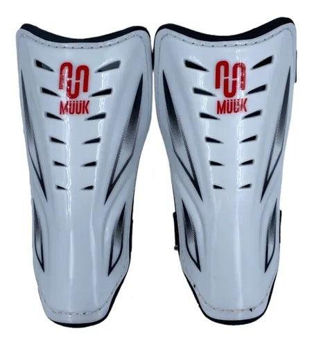Canillera de Fútbol MUUK PRO XXIII BLANCA - Imagen 3