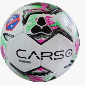 BALON FUTBOL HYPER CARSO NEGRO/ROSA