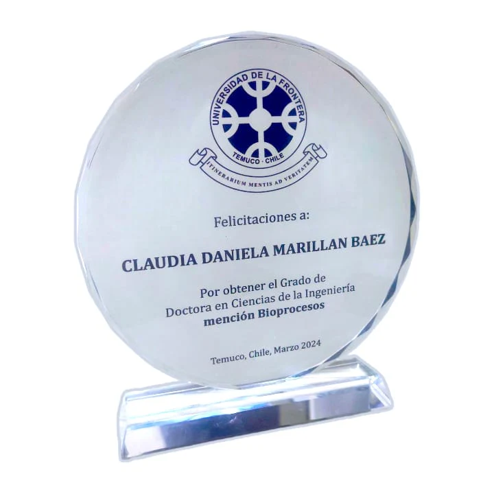 CRISTAL SUBLIMACION 15 - 21cm - Imagen 5