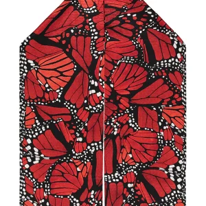 Bufanda Doble Vista Mariposa Macro