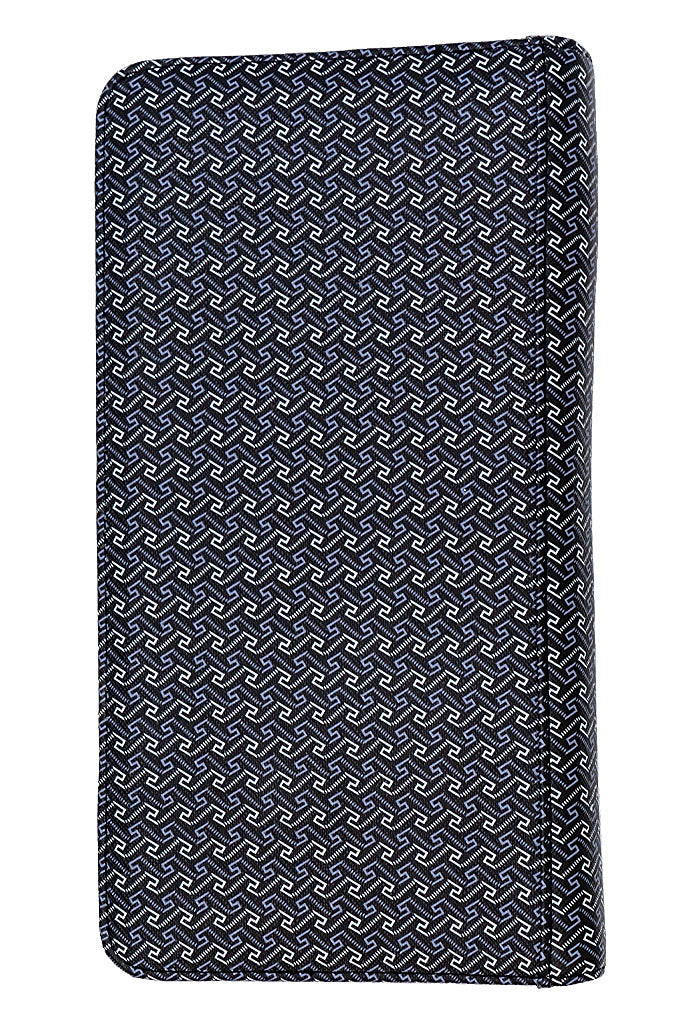 Porta Documentos K贸och Saffiano Grecas de Mitla Negro - Imagen 3