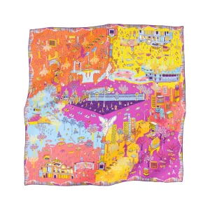 Mascada Mi Ciudad a Color 90 cm