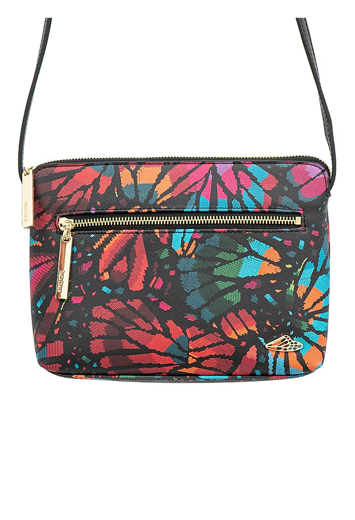 Bolsa Yaakun Saffiano Mariposa Bordada Original - Imagen 5