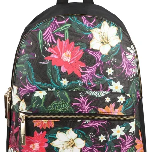 Backpack Nuuk Cactáceas Jardín Botánico Negro