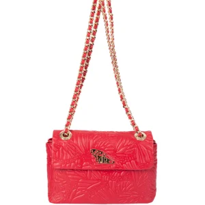 Bolsa Tusbel Piel Mini Grabado Mariposa