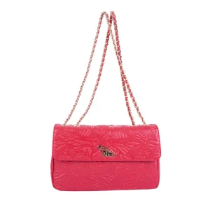 Bolsa Tusbel Piel Grabado Mariposa