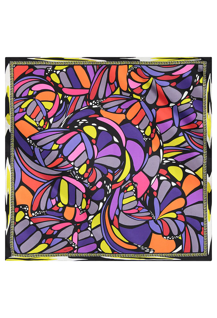 Mascada Mariposa Abstracta 90 cm - Imagen 7