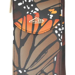 Porta Celular Peek Saffiano Mariposa Macro