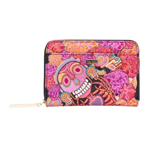 Cartera Mediana Saffiano  Dia de Muertos Catrina