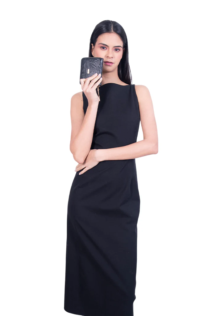 Cartera Chica Piel Grabado Mariposa - Imagen 7