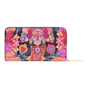 Cartera Grande Saffiano  Dia de Muertos Catrina