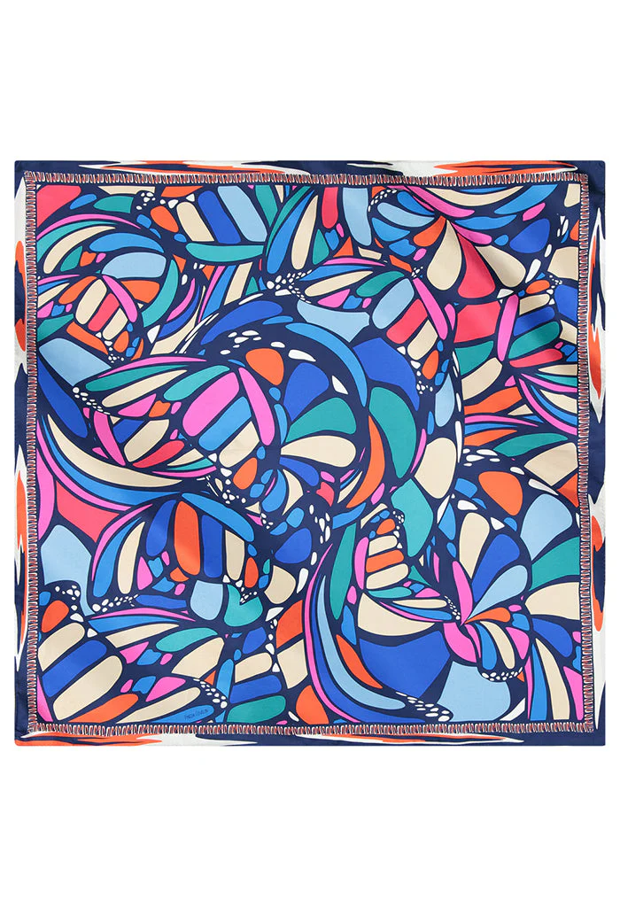 Mascada Mariposa Abstracta 90 cm - Imagen 4