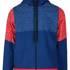 Chamarra Tzontli Día de Muertos Mictlán Azul/Coral