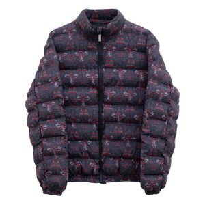 Chamarra Huuk  Coatlicue Negro Rojo