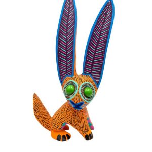 Alebrije Liebre Chico azafrán
