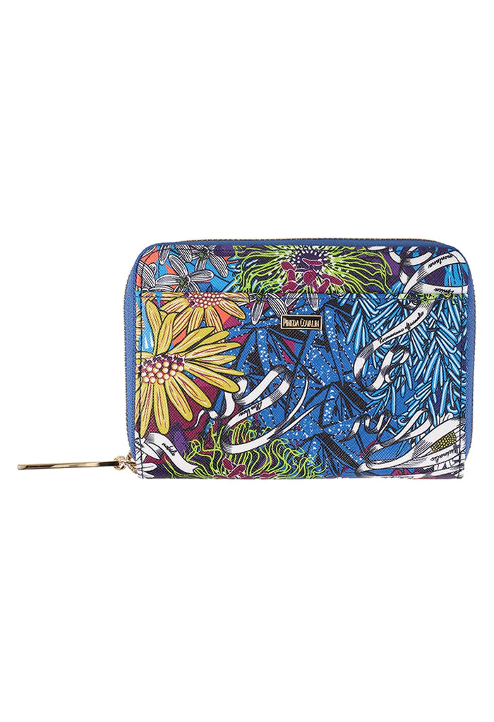 Cartera Mediana Saffiano Herbolaria Flores