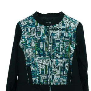 Bomber Okomej Teotihuacán Blanco/Verde