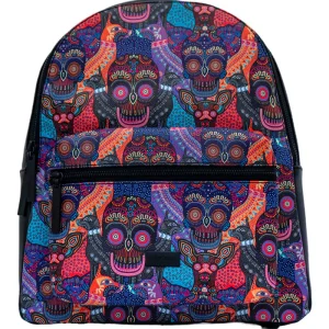 Backpack Nuuk Herraje Negro Día de Muertos Mictlán Negro
