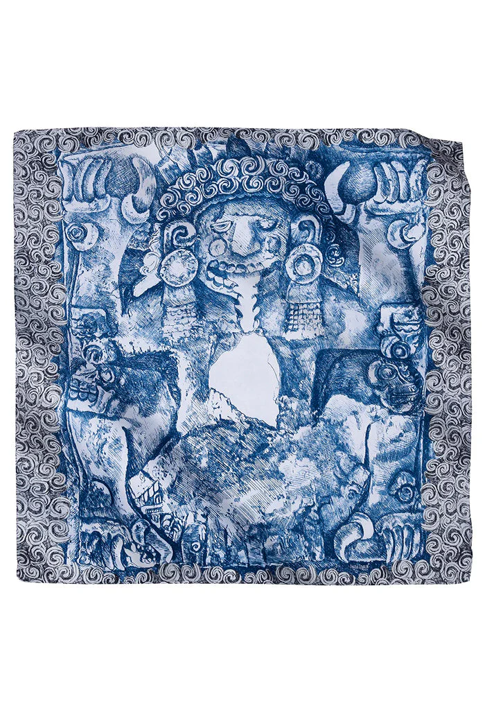 Mascada Tlaltecuhtli 90 cm - Imagen 5