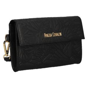 Bolsa Tsool Saffiano Grabado Mariposa Negro