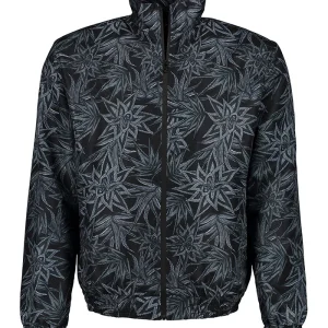 Bomber Tecuatl Santuario Cactáceas Negro