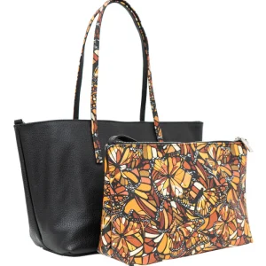 Tote Ocpan Negro Vuelo de Mariposa