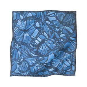 Mascada Vuelo de Mariposa Mezclilla 90 cm