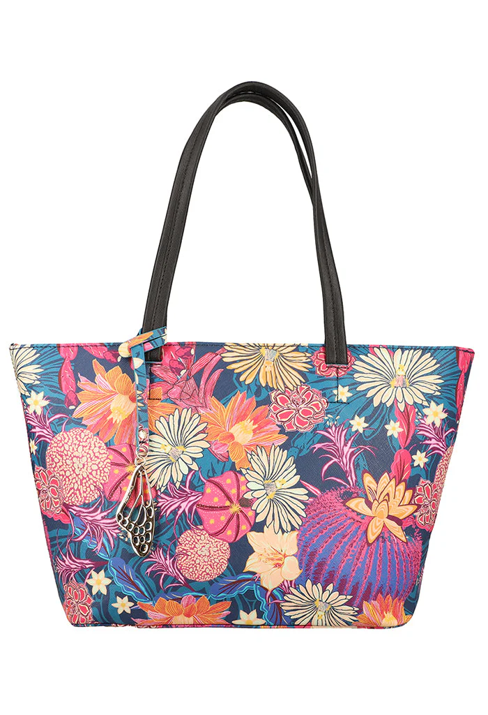 Tote K'iin Saffiano Cactáceas Jardín Botánico