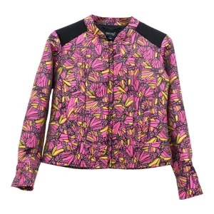 Chamarra Aak Mariposa Vitral Fucsia