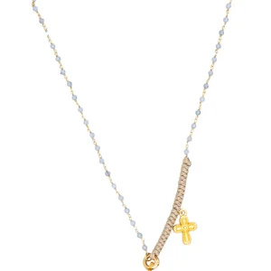 Collar Virgen de Guadalupe con Dije Octagonal