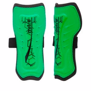 Canillera de Fútbol Mitre League Verde Fluor