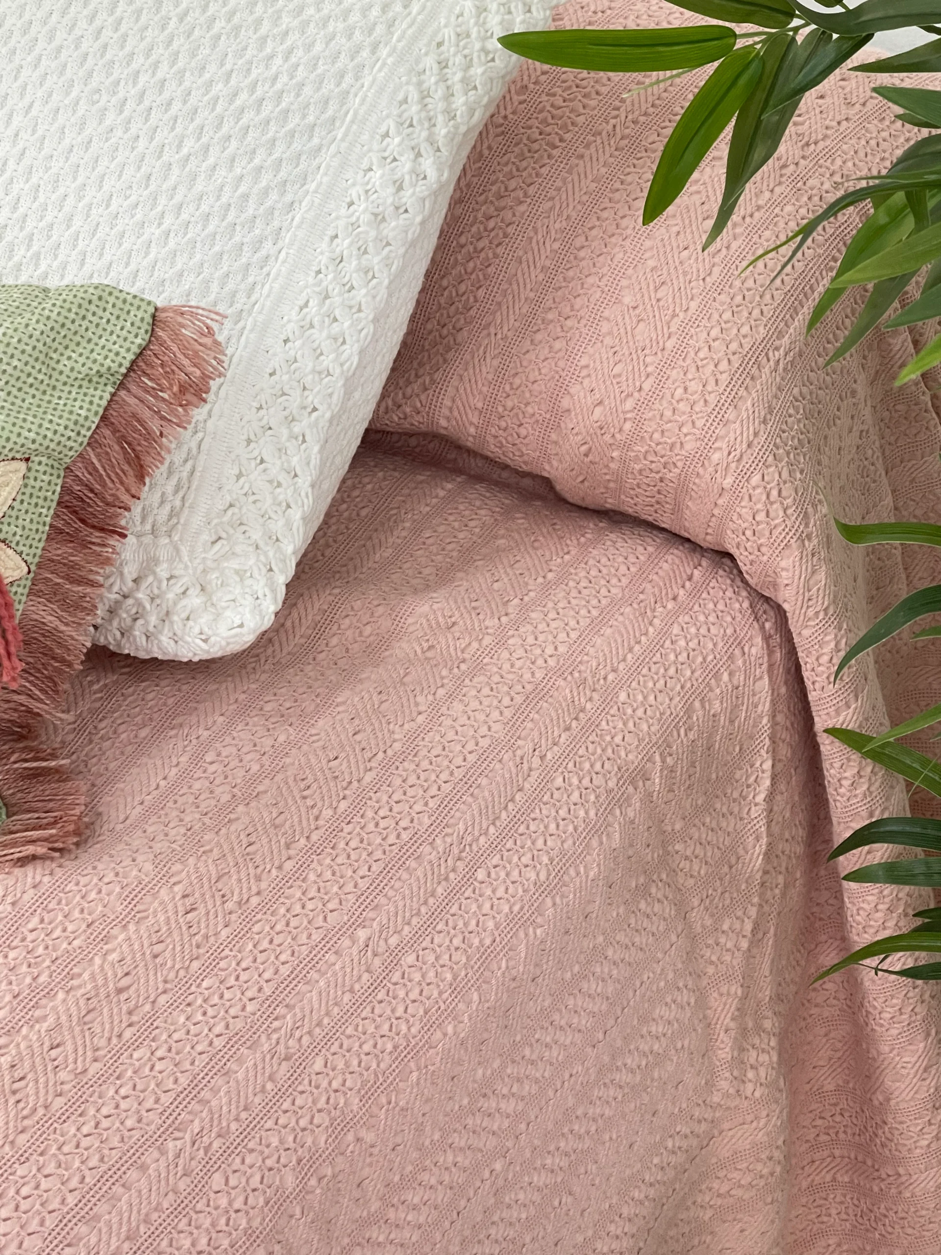 Colcha Olimpia Rosa - Imagen 4