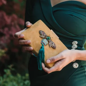 Cluntch Joya Bali Mostaza