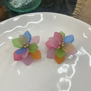 Pendientes Flor Maxi