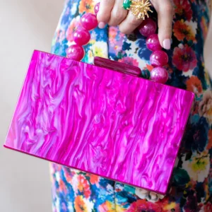 Clutch Bola Metacrilato Buganvilla