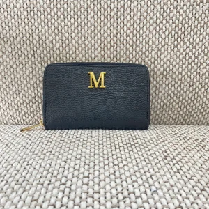 Cartera Piel Negro Personalizado