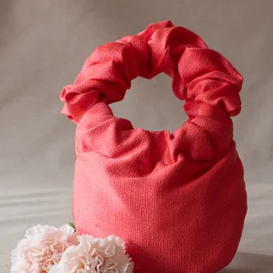 Bolso Bambú Coral Vivo