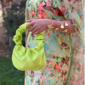 Brazalete Flora Naranja