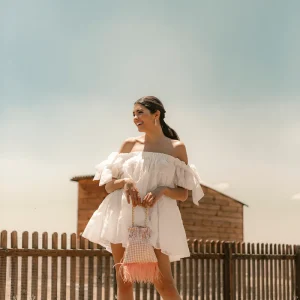 Bombonera Vichy Rosa Coral