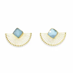 Pendiente Egipto Azul