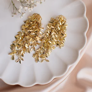 Pendientes Cortina Oro