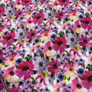 Tejido Bambula Flores