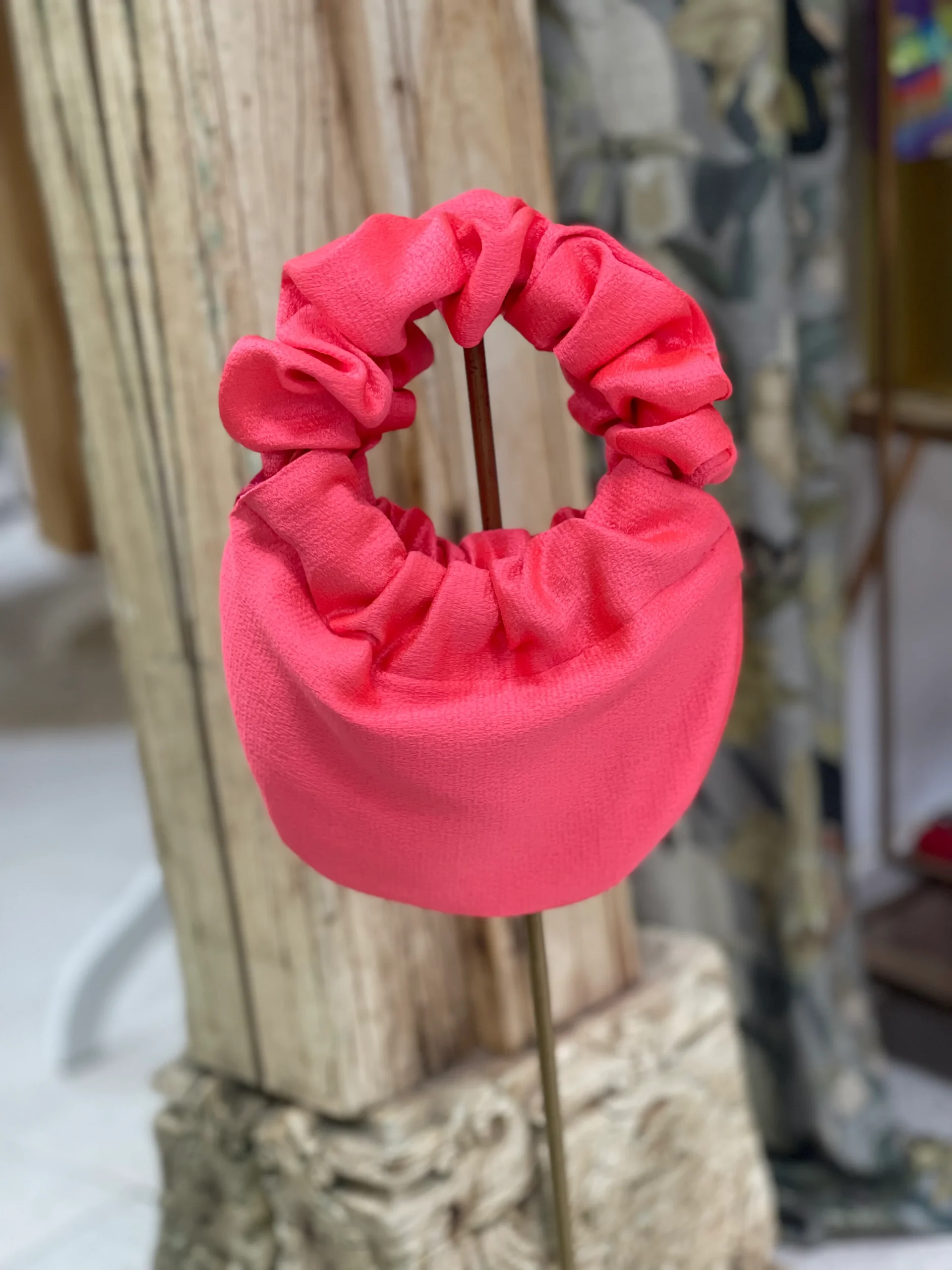 Bolso Bambú Coral Vivo - Imagen 5